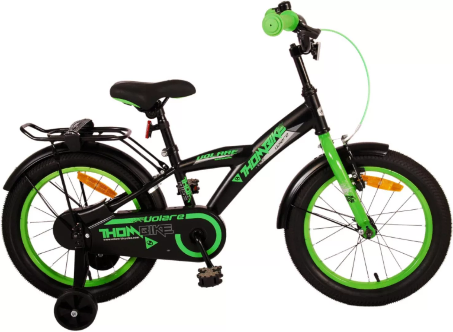 Thombike 16 Zoll 23 Cm Jungen Rücktrittbremse Schwarz/grün günstig online kaufen