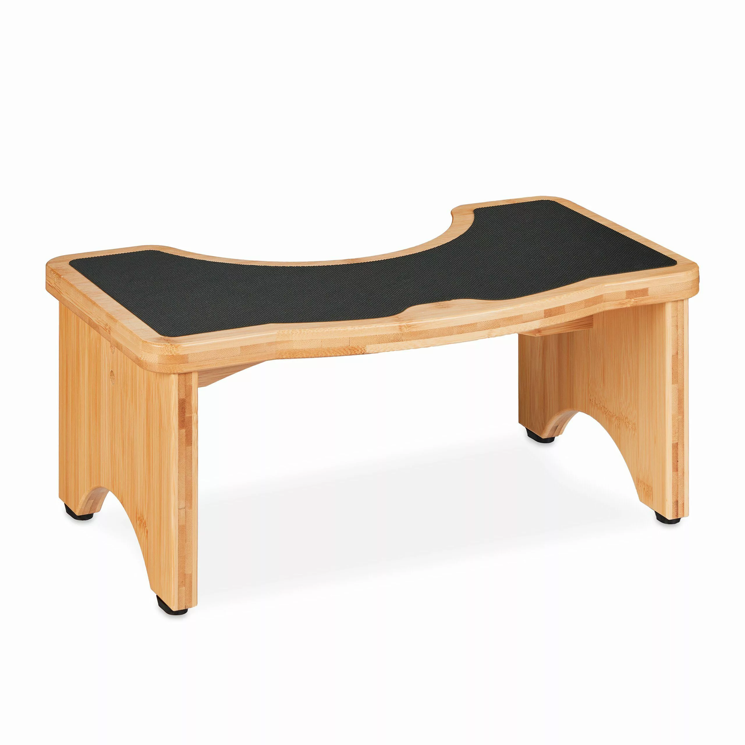 relaxdays Badhocker Toilettenhocker aus Bambus günstig online kaufen