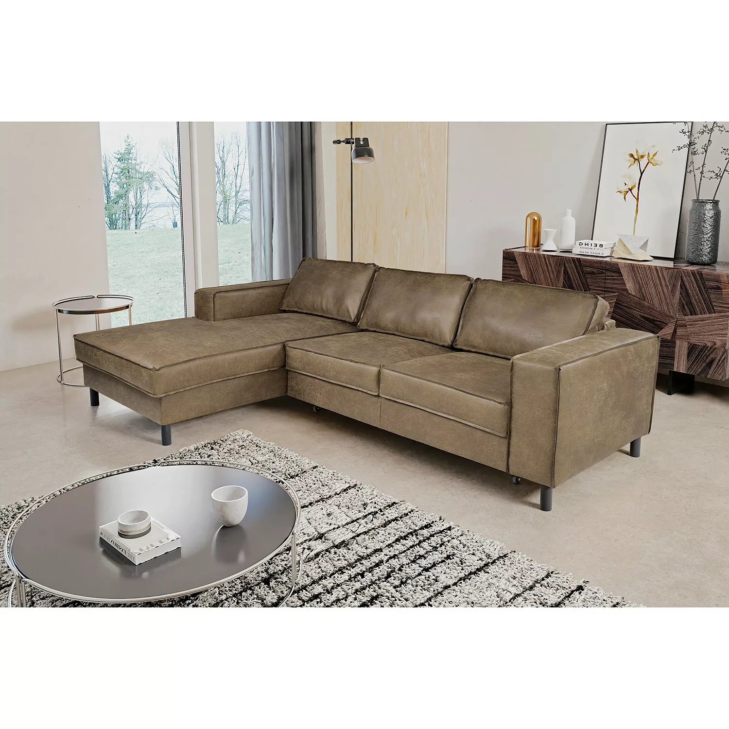 home24 Ecksofa Fort Dodge günstig online kaufen