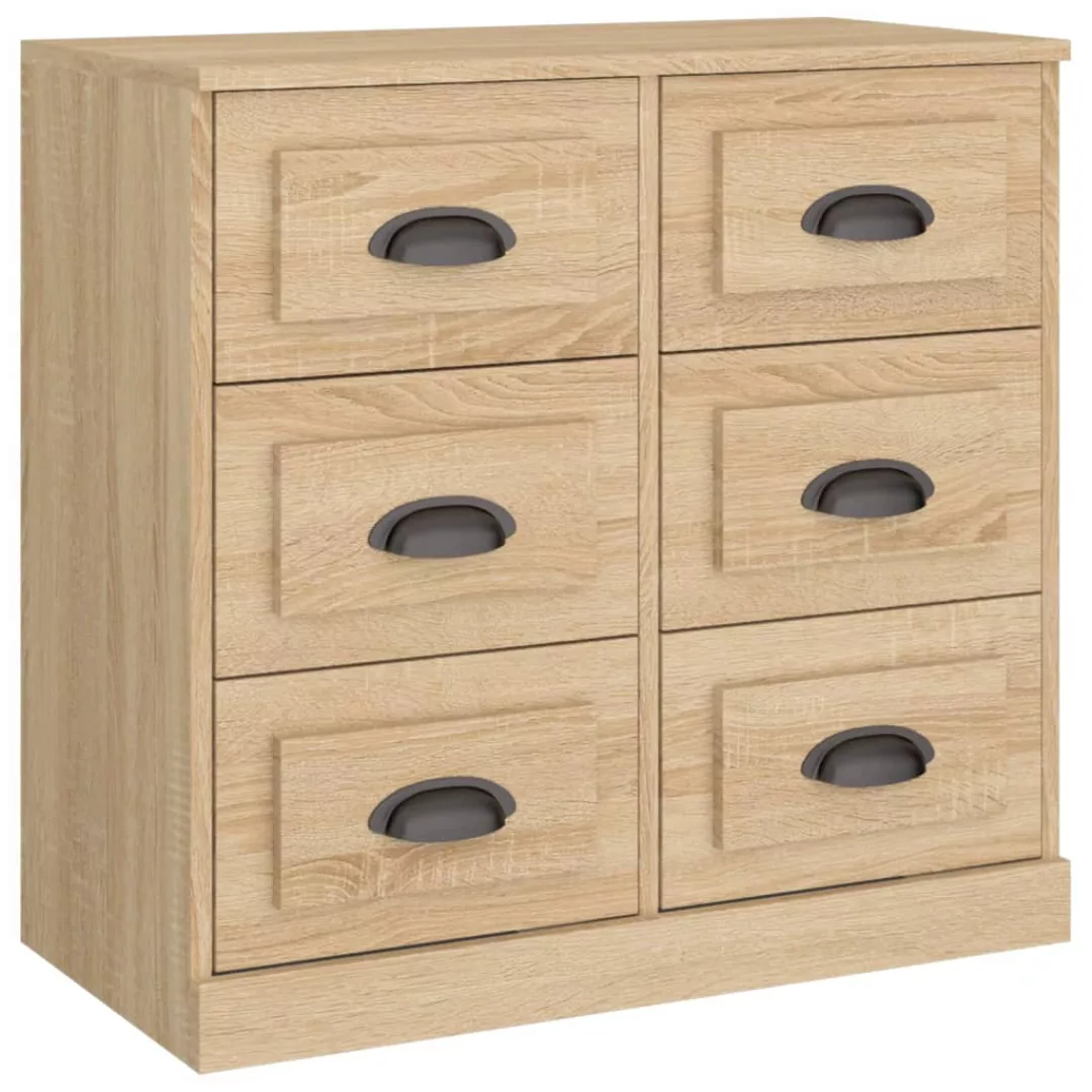 Vidaxl Sideboard Sonoma-eiche 70x35,5x67,5 Cm Holzwerkstoff günstig online kaufen