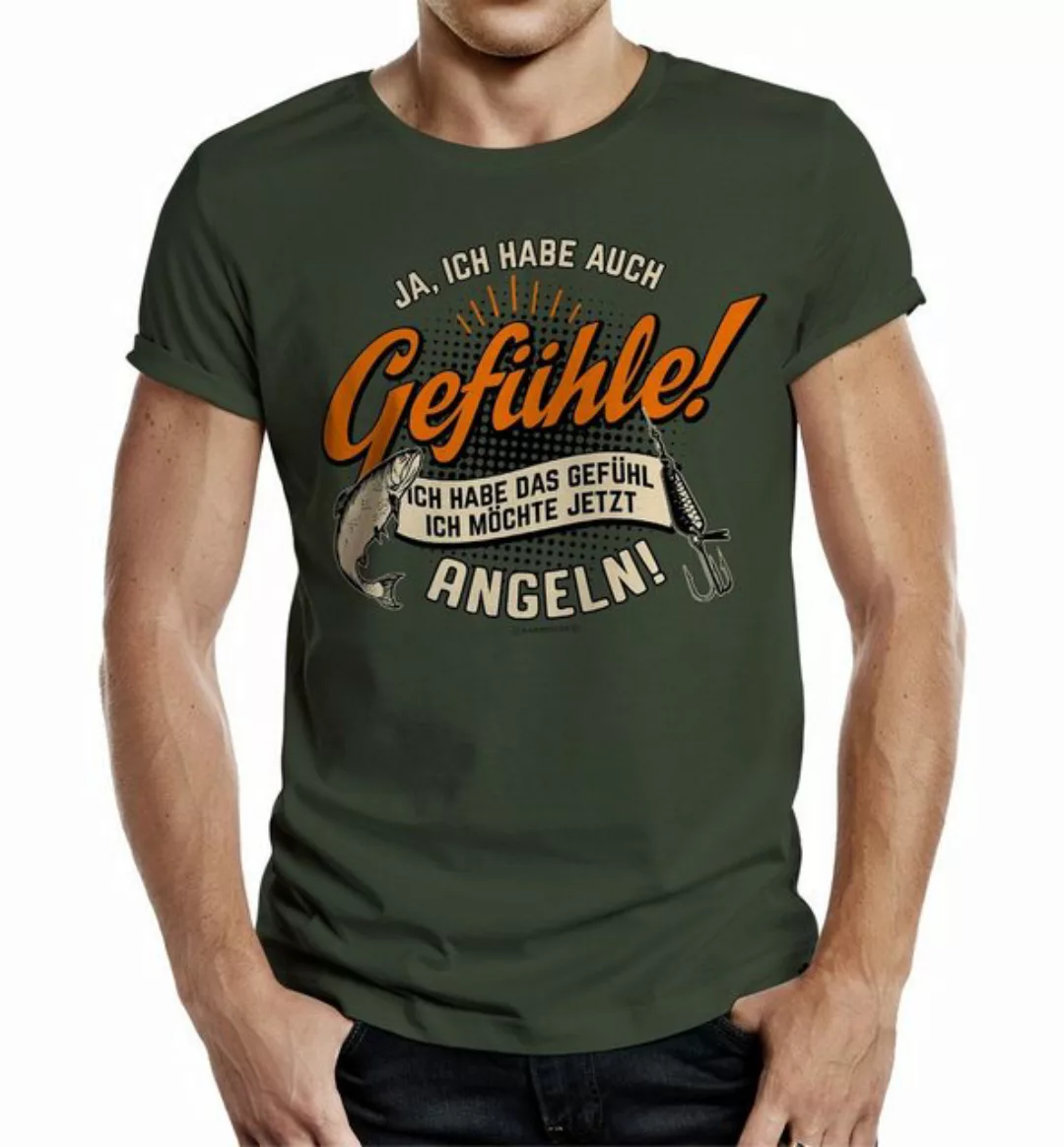 Rahmenlos T-Shirt Das Geschenk für Angler "Ich habe das Gefühl, ich möchte günstig online kaufen