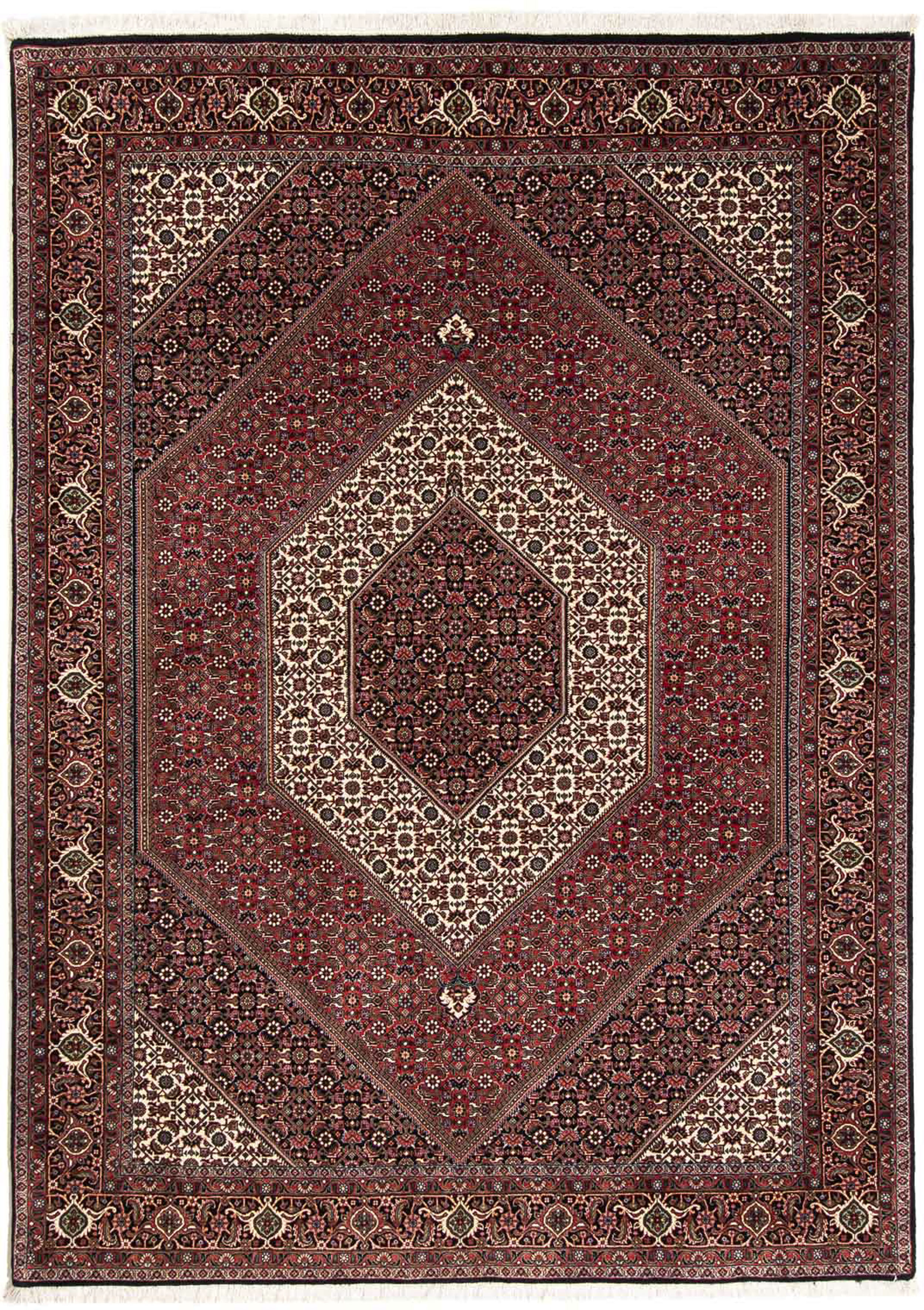 morgenland Orientteppich »Perser - Bidjar - 238 x 175 cm - dunkelrot«, rech günstig online kaufen