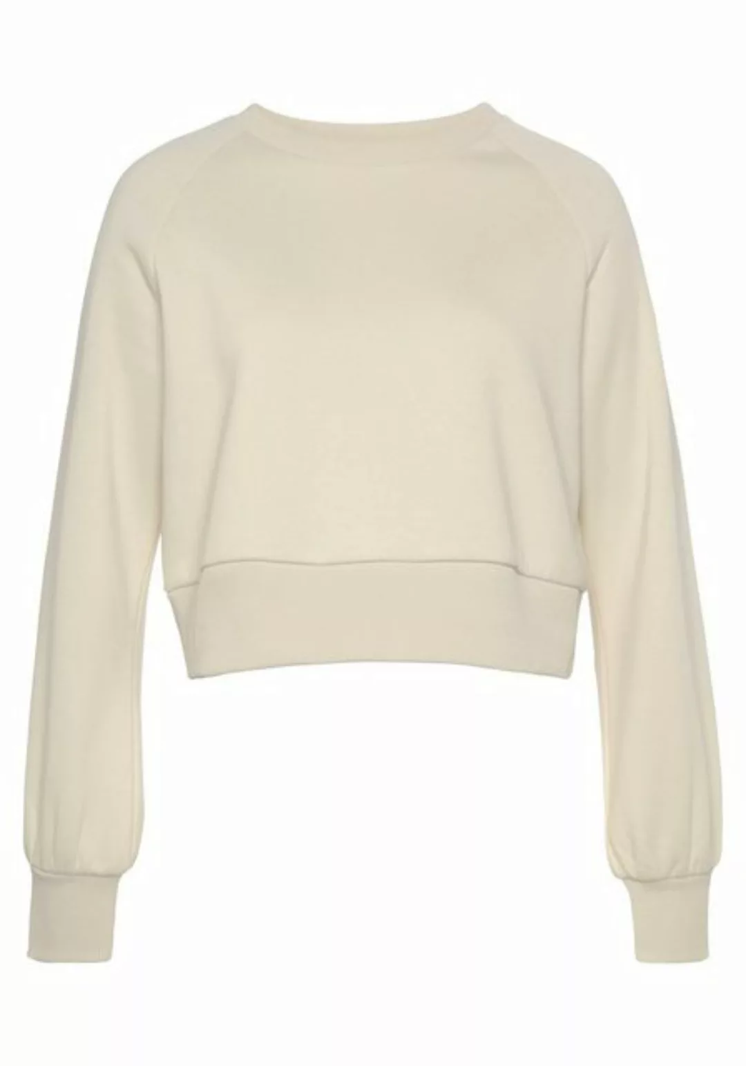 LSCN by LASCANA Sweatshirt mit Ziernähten, Loungeanzug günstig online kaufen