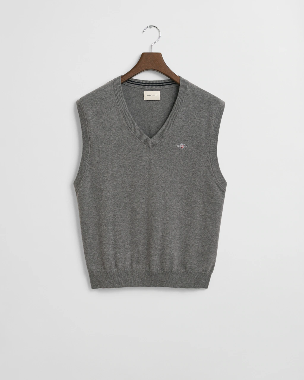 Gant Pullunder "CLASSIC COTTON VEST", V-Ausschnitt, regular fit günstig online kaufen
