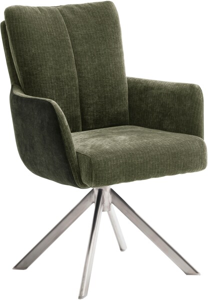 MCA furniture Esszimmerstuhl "MALIA", (Set, 2 Stck), 360 drehbar, Taschenfe günstig online kaufen