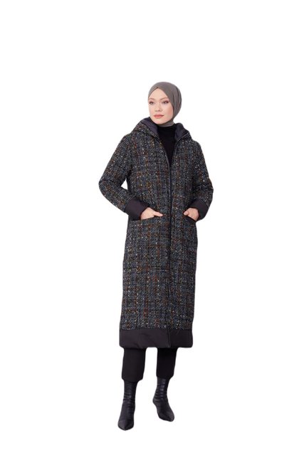 ARMİNE Wintermantel Mischmantel aus Armine-Tweed und Steppstoff – moderne u günstig online kaufen