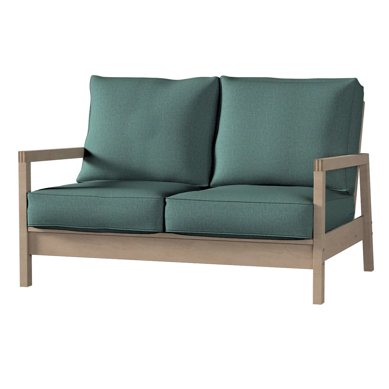 Bezug für Lillberg 2-Sitzer Sofa, türkis, Sofahusse, Lillberg 2-Sitzer, Mad günstig online kaufen