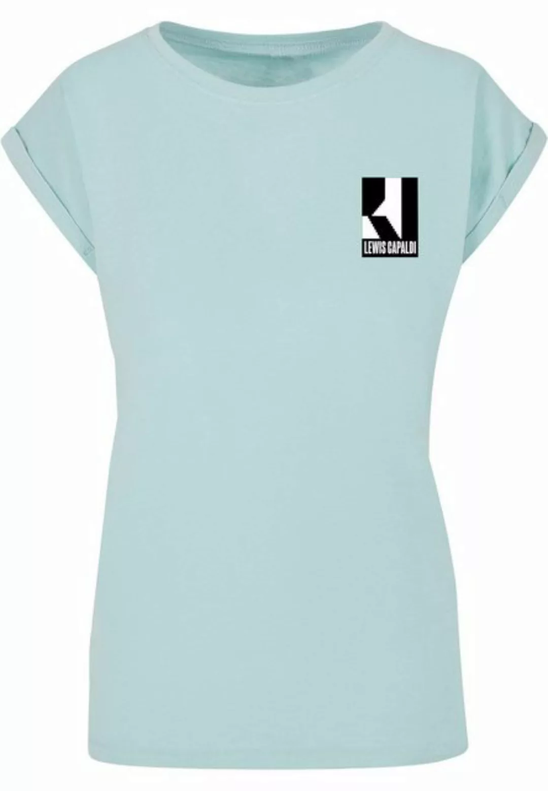 Merchcode T-Shirt Merchcode Damen Ladies Lewis Capaldi - Tour grabsheet 4 T günstig online kaufen