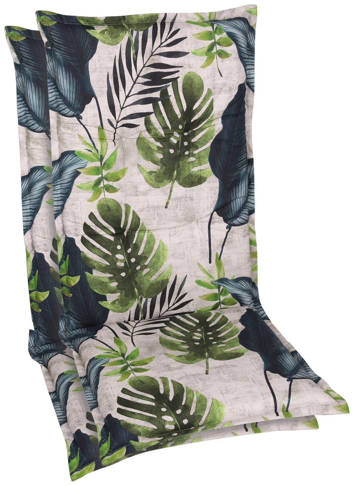 GO-DE Sesselauflage, 2er Set, 108 x 50 cm, mittel günstig online kaufen