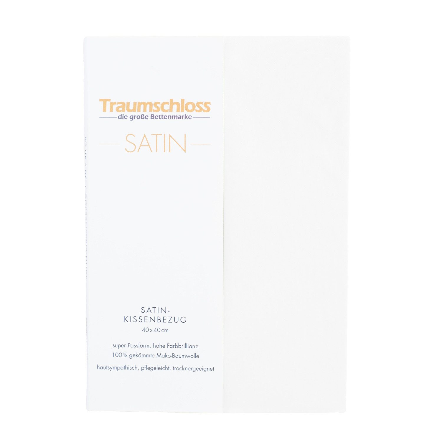 Traumschloss Kissenbezug Mako-Satin, (1 Stück), 100% günstig online kaufen