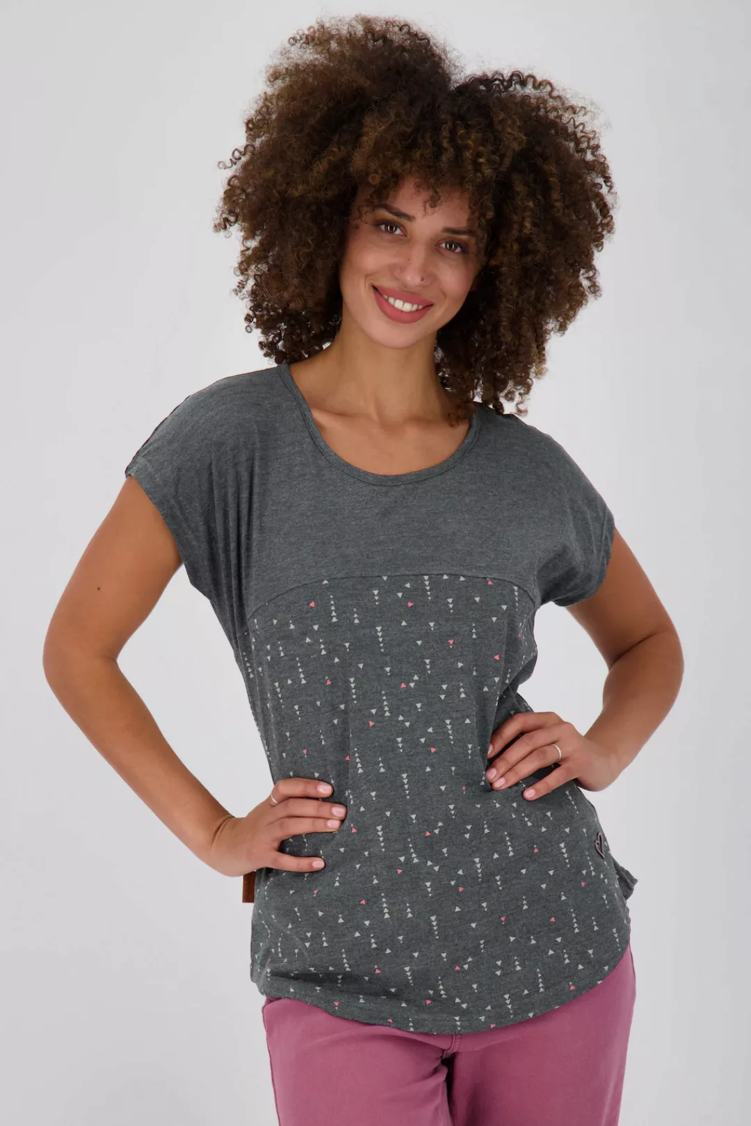 Alife & Kickin Rundhalsshirt "ClaraAK Shirt Damen" günstig online kaufen