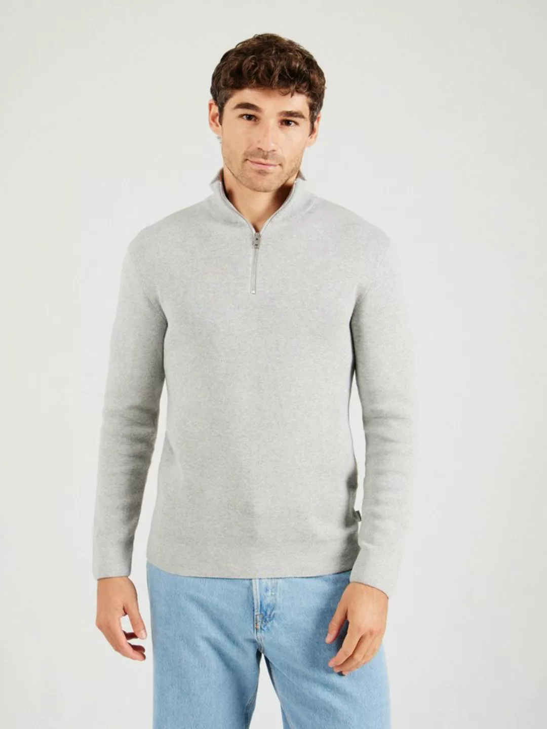 Jack & Jones Strickpullover JPRCCMILANO STITCH KNIT HALF ZIP SN günstig online kaufen