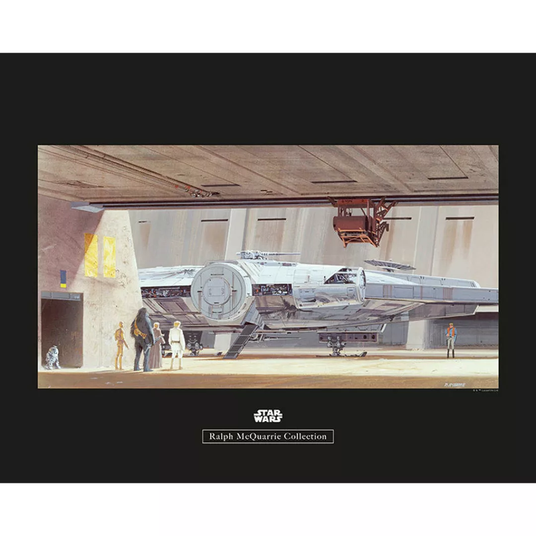 Komar Wandbild Star Wars Classic RMQ Mos Eisley Ha Star Wars B/L: ca. 50x40 günstig online kaufen