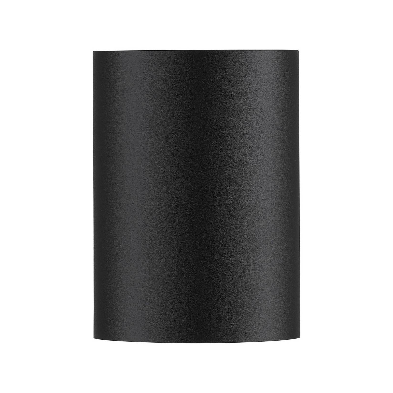 Außenwandleuchte Dion Single, schwarz, GU10, Aluminium, IP44 günstig online kaufen