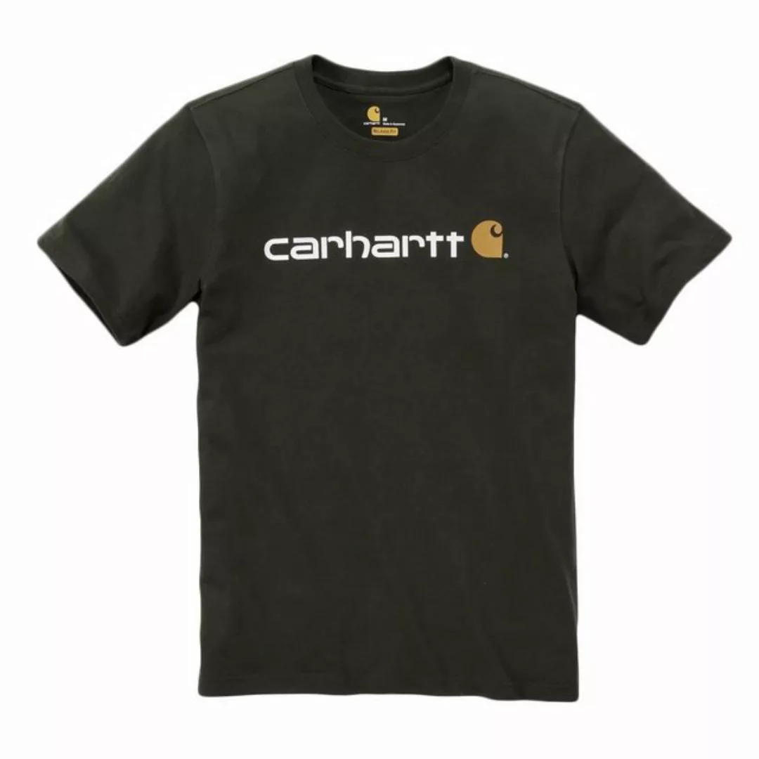 Carhartt T-Shirt 103361 CORE LOGO mit Logo-Aufdruck günstig online kaufen