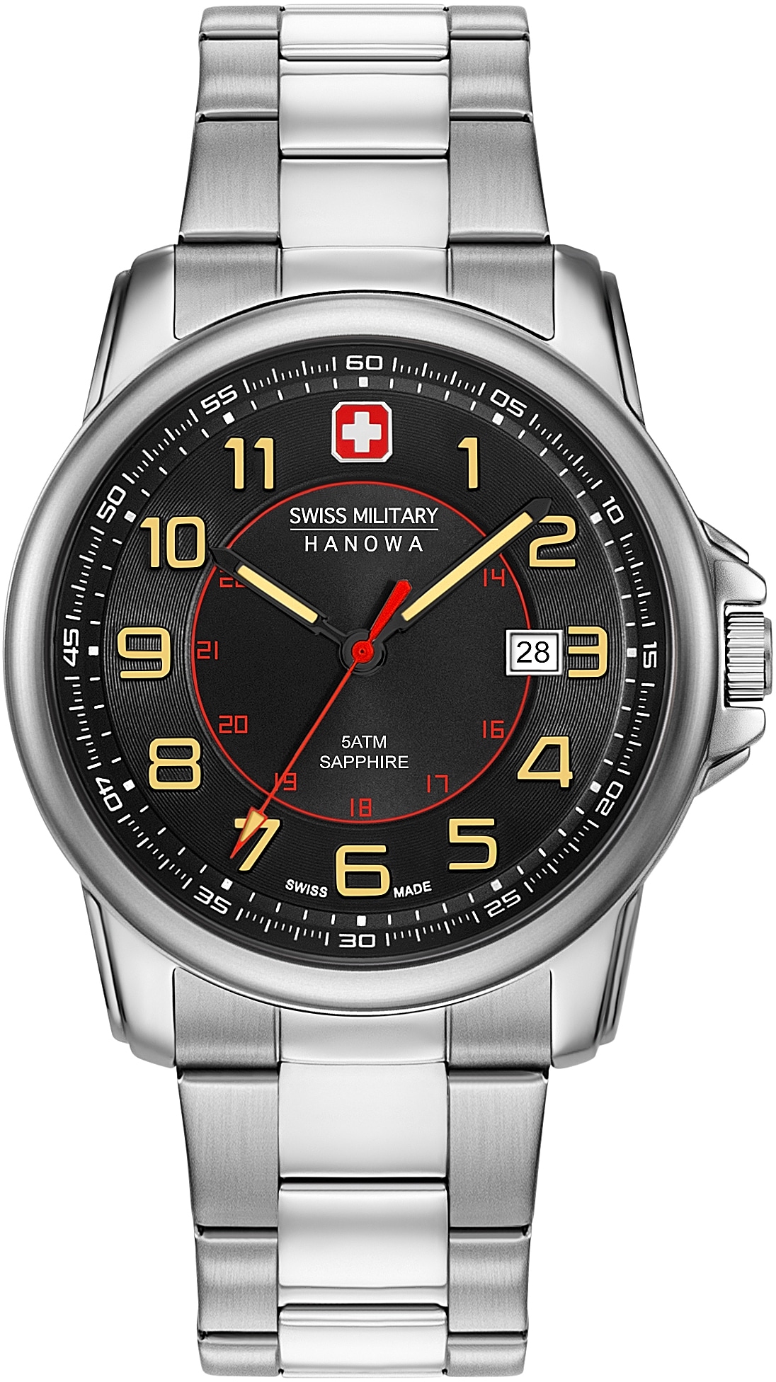 Swiss Military Hanowa Schweizer Uhr "SWISS GRENADIER, 06-5330.04.007" günstig online kaufen