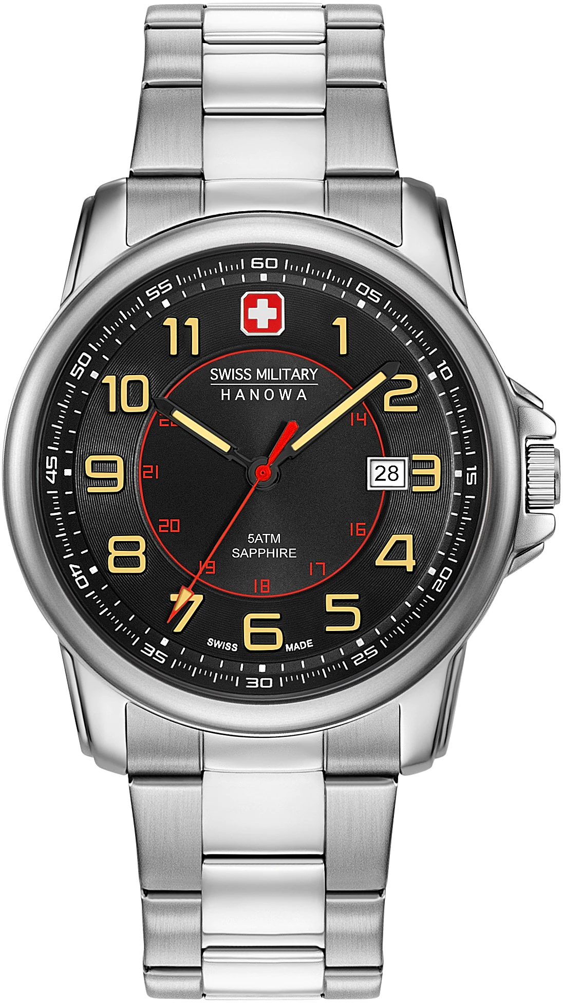 Swiss Military Hanowa Schweizer Uhr "SWISS GRENADIER, 06-5330.04.007" günstig online kaufen