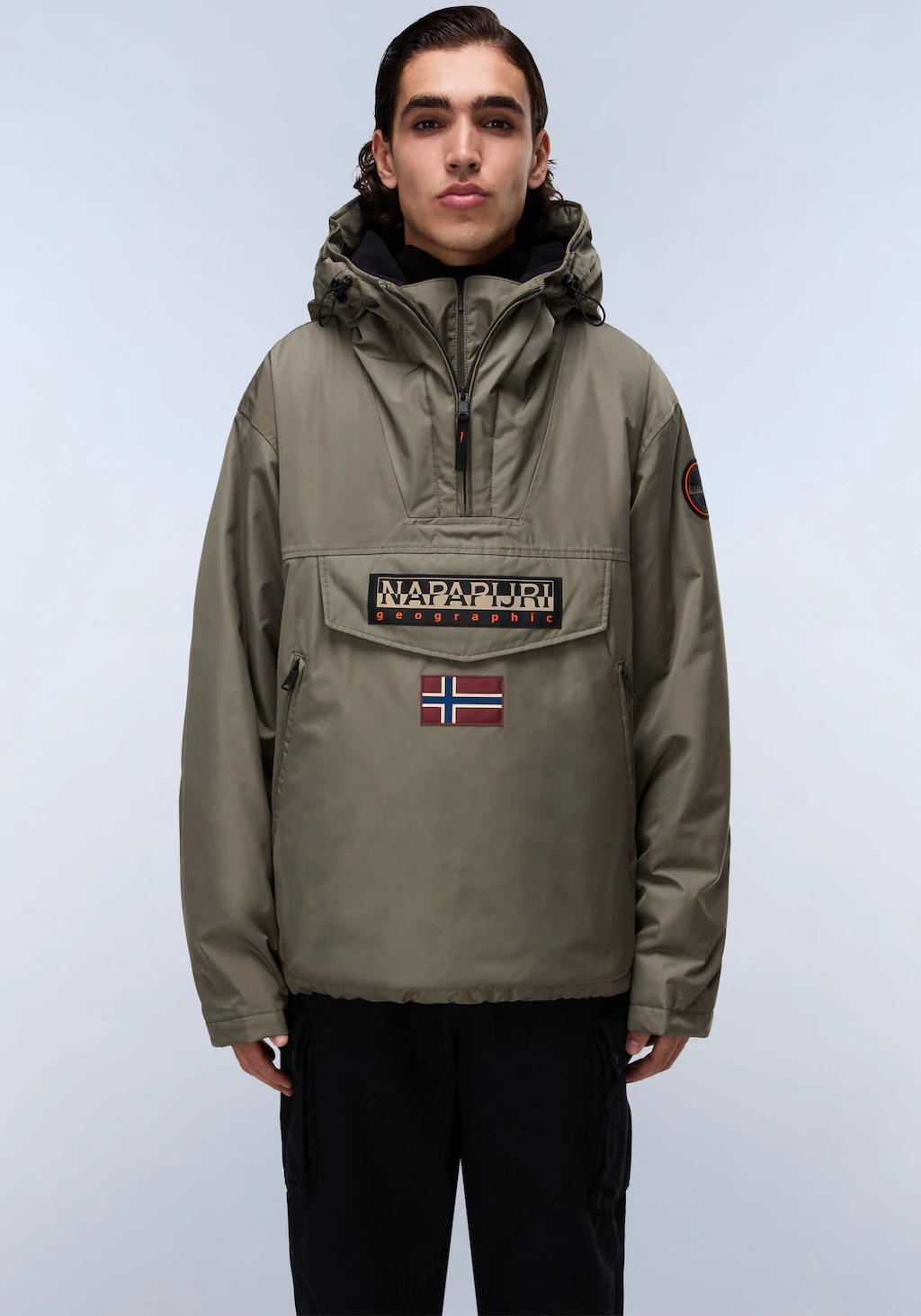 Napapijri Anorak "RAINFOREST", mit Kapuze, regular fit, mit seitlichen Reiß günstig online kaufen