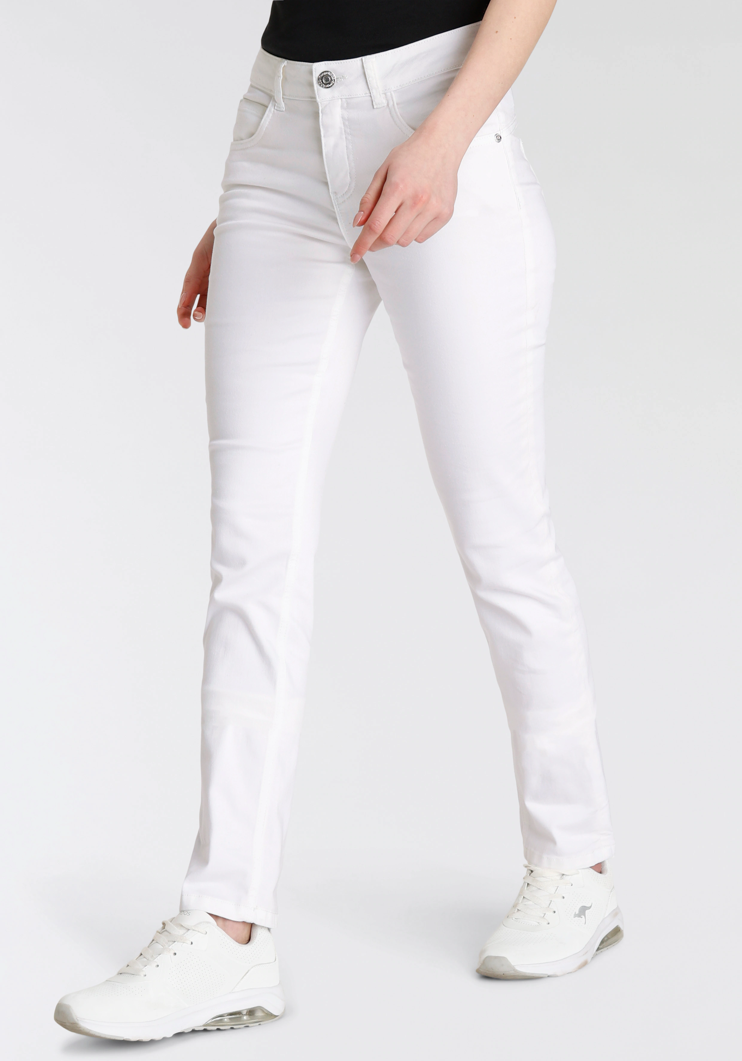 KangaROOS Relax-fit-Jeans "RELAX-FIT HIGH WAIST", knöchelfreie Schnittform, günstig online kaufen