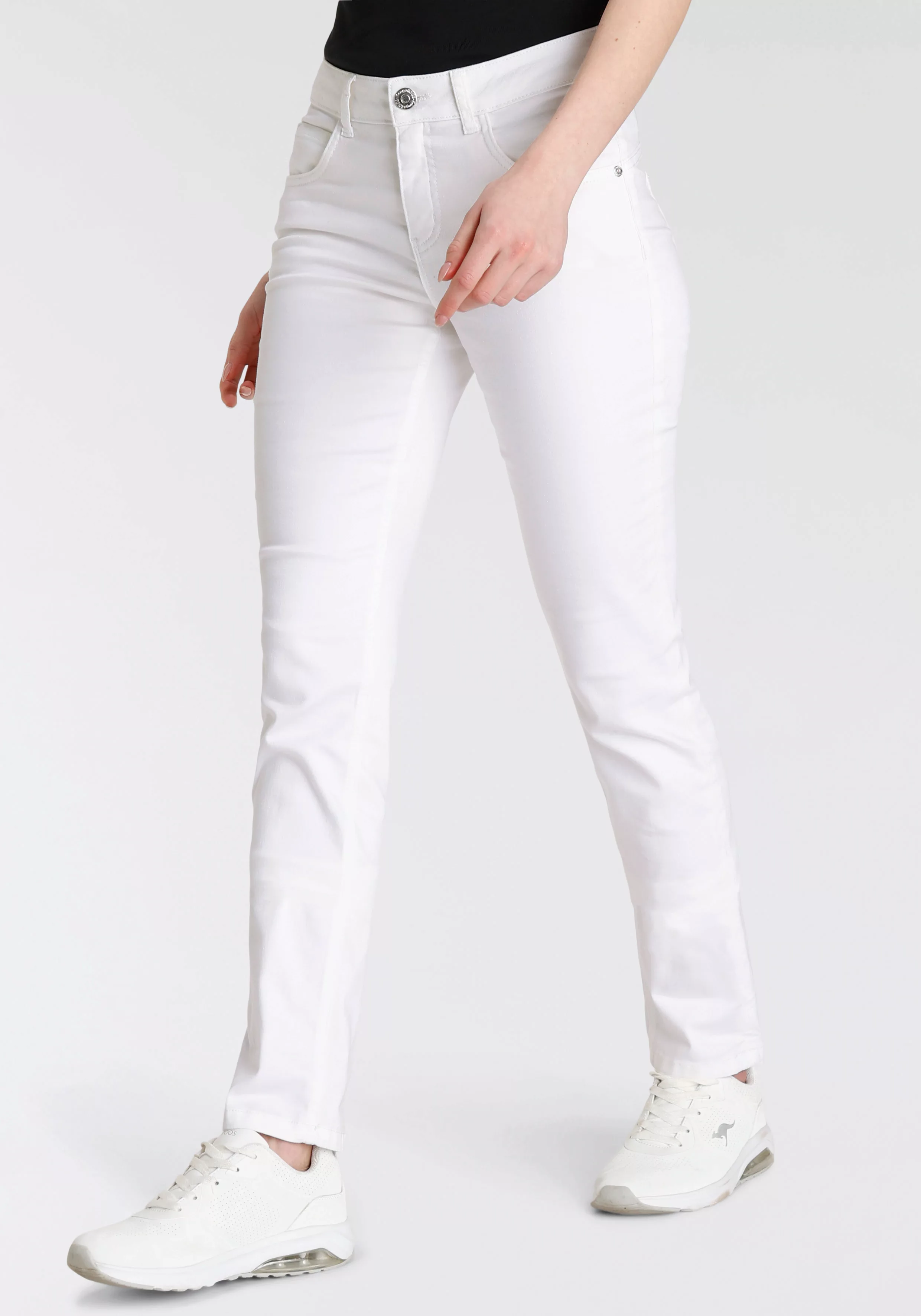 KangaROOS Relax-fit-Jeans "RELAX-FIT HIGH WAIST", knöchelfreie Schnittform, günstig online kaufen