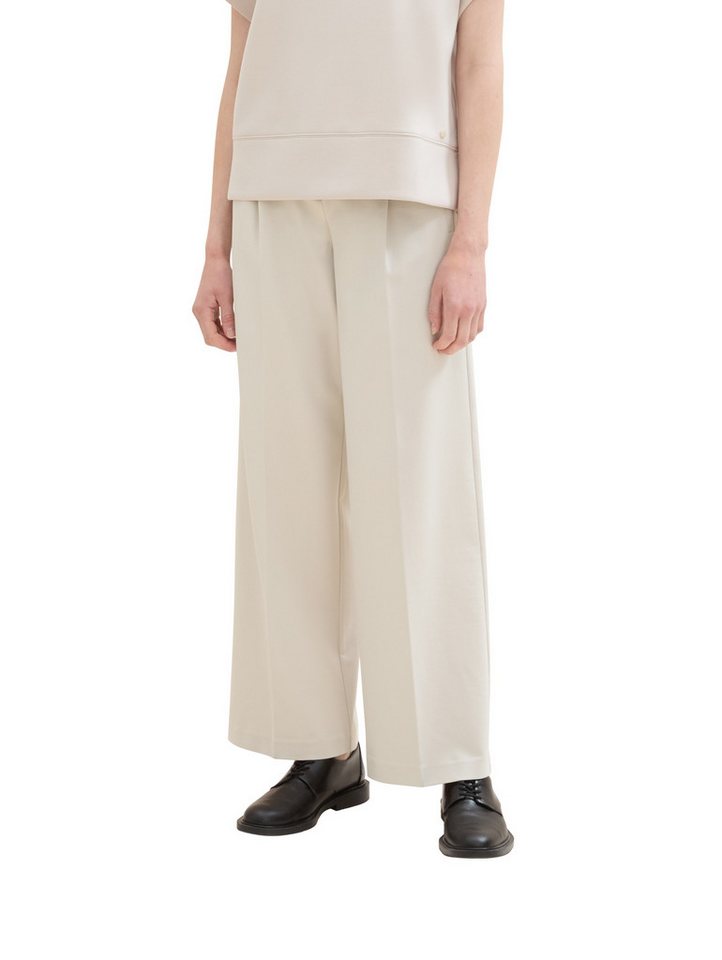 TOM TAILOR Jerseyhose Wide Leg mit Taschen günstig online kaufen