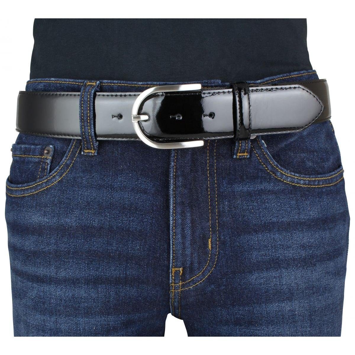 BELTINGER Ledergürtel Lack-Gürtel aus Leder 4 günstig online kaufen