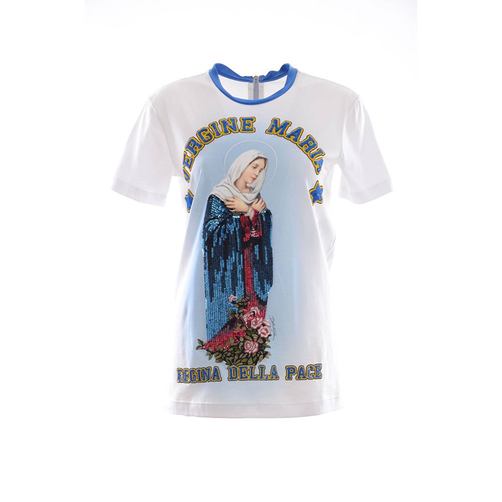 Dolce & Gabbana 734912 Kurzarm Rundhalsausschnitt T-shirt 40 White günstig online kaufen