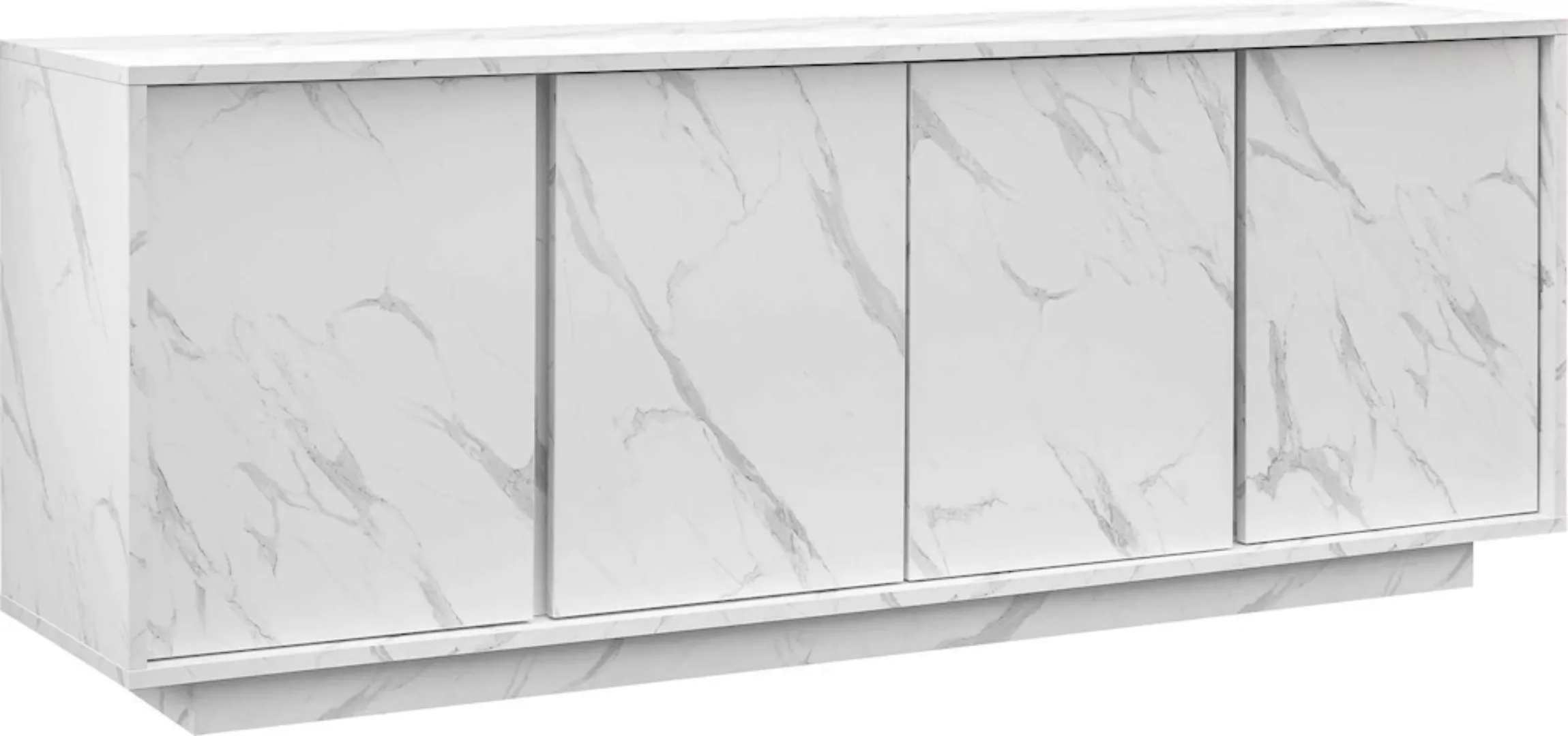 INOSIGN Sideboard "Carrara", grifflos günstig online kaufen