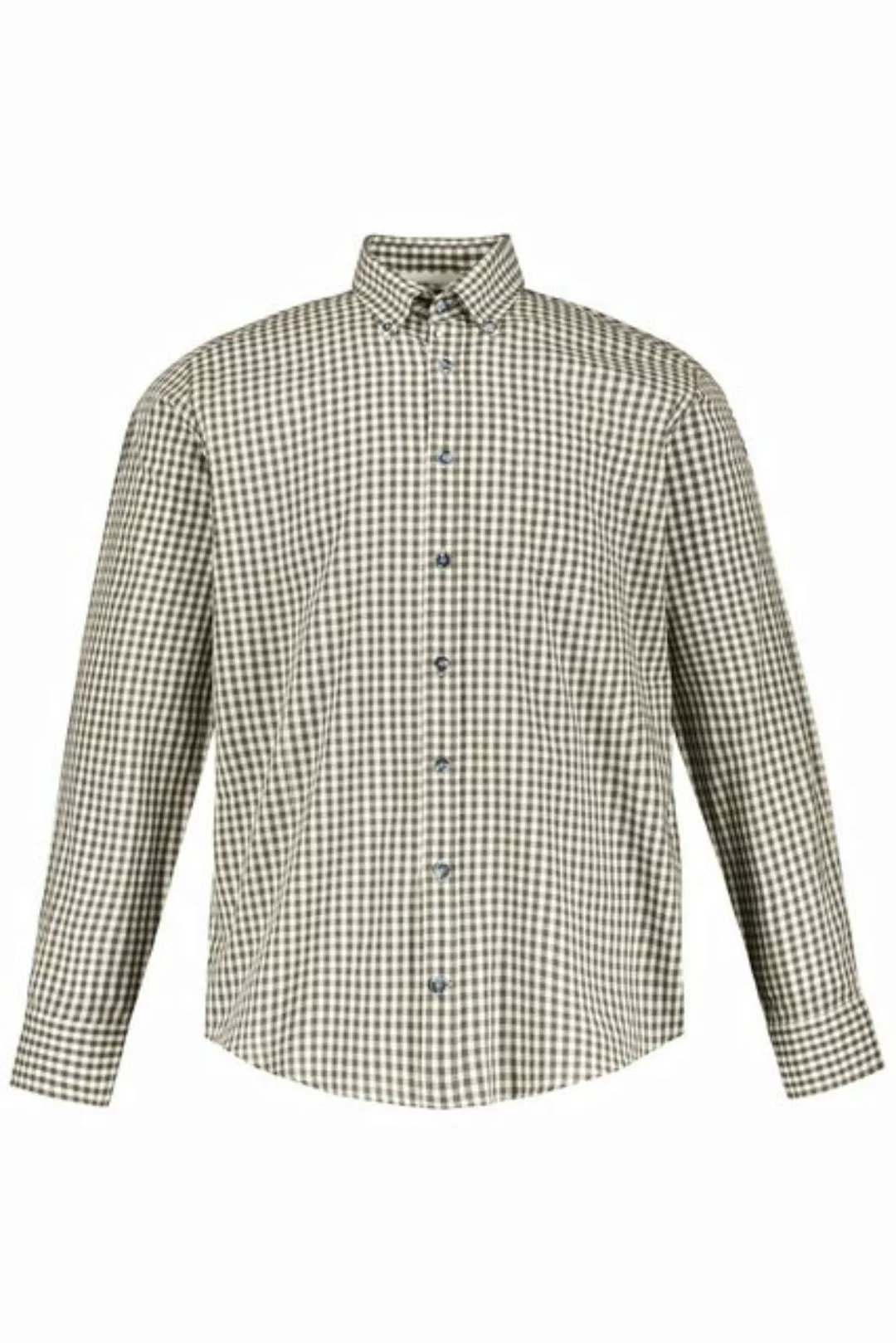 JP1880 Businesshemd Karohemd Trachten Langarm Buttondown-Kragen günstig online kaufen