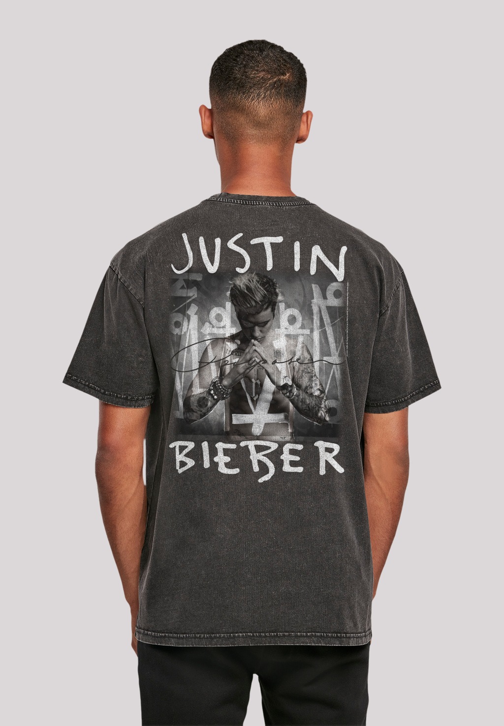 F4NT4STIC T-Shirt "Justin Bieber Purpose Album Cover", Premium Qualität, Mu günstig online kaufen