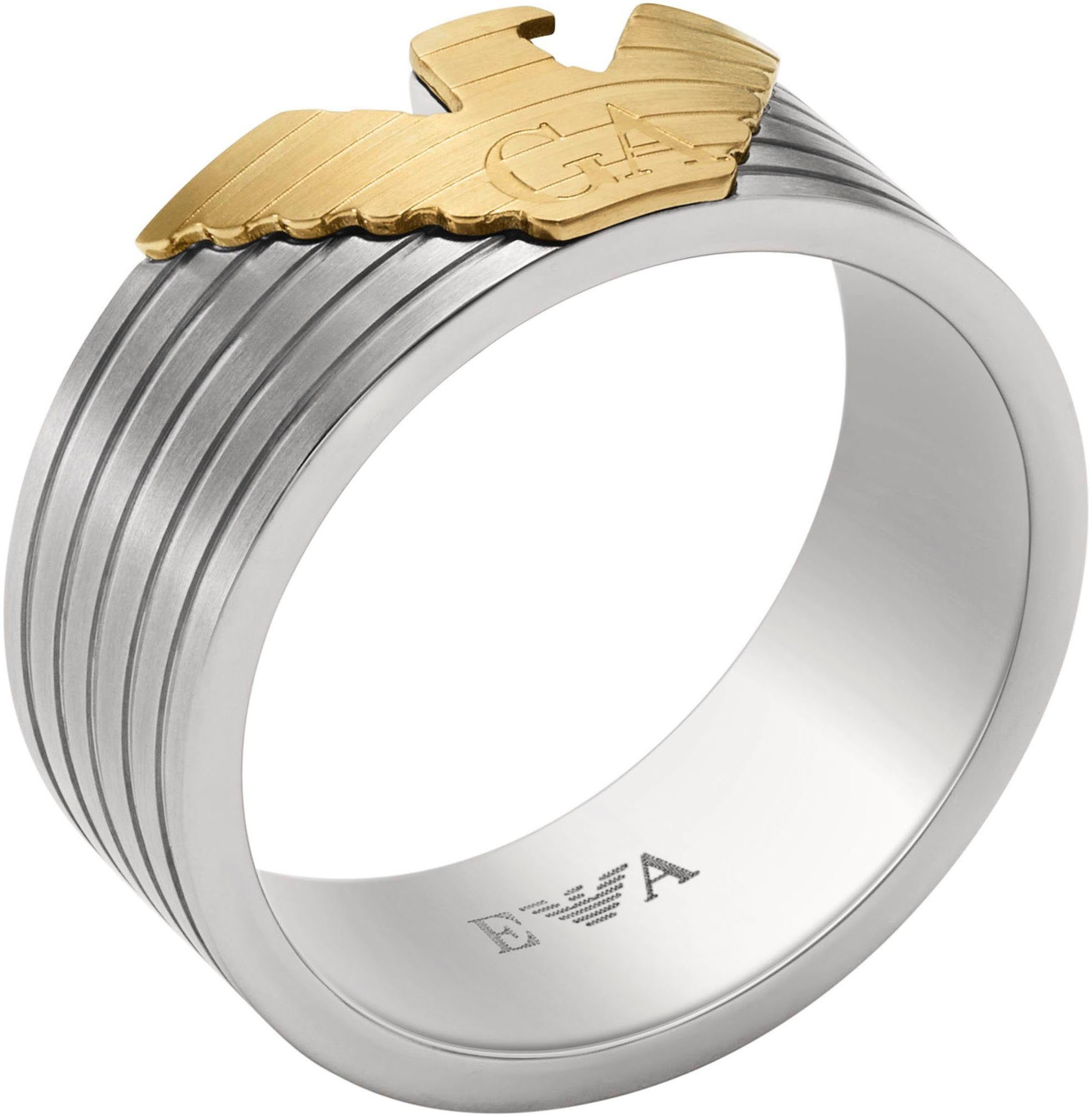 Emporio Armani Fingerring EAGLE LOGO, EGS3076040 günstig online kaufen