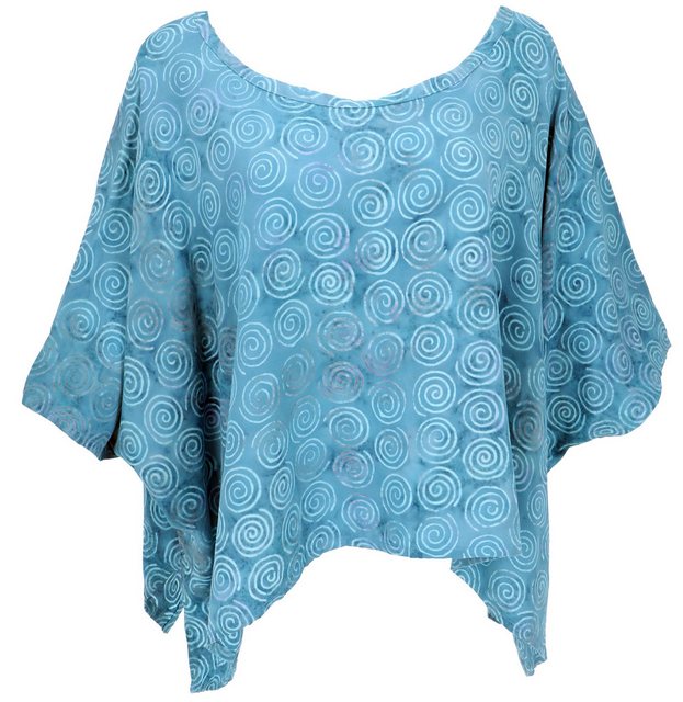 Guru-Shop Longbluse Weites Boho plus size Blusentop mit.. alternative Bekle günstig online kaufen