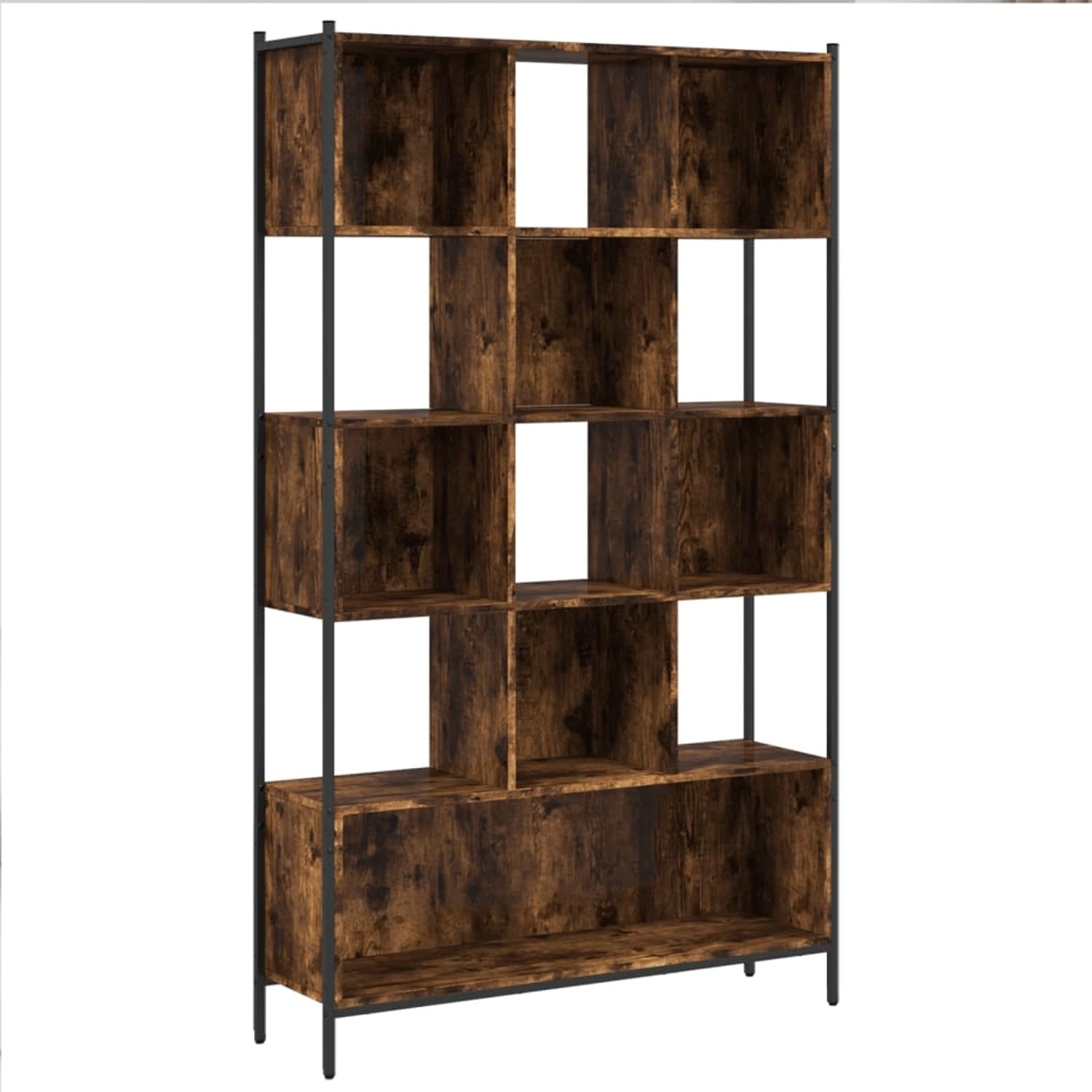 vidaXL Bücherregal Räuchereiche 102x28x172 cm Holzwerkstoff günstig online kaufen