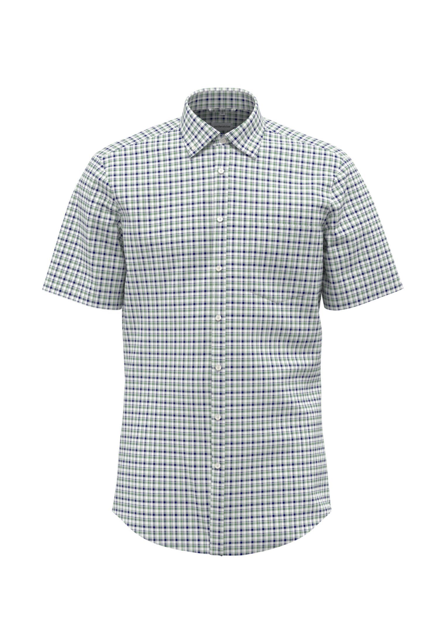seidensticker Businesshemd Regular Regular Kurzarm Button-Down-Kragen günstig online kaufen