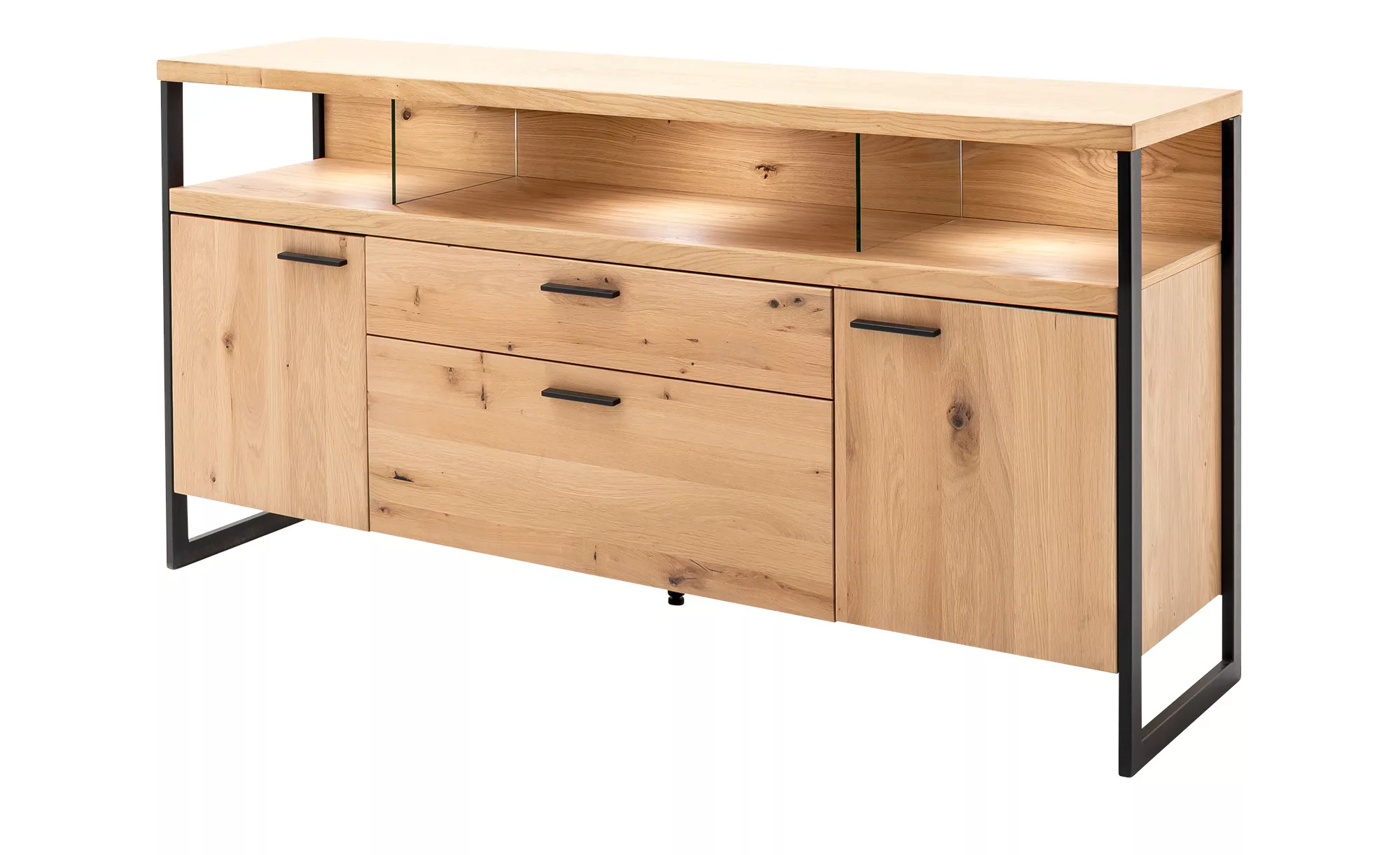 Woodford Sideboard  Sero ¦ holzfarben ¦ Maße (cm): B: 185 H: 92 T: 46.0 Kom günstig online kaufen