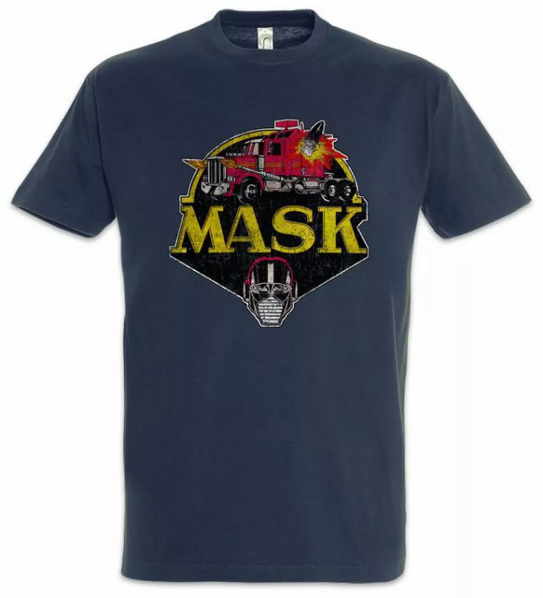 Urban Backwoods Print-Shirt Mask Vintage Logo Herren T-Shirt Venom Kult TV günstig online kaufen