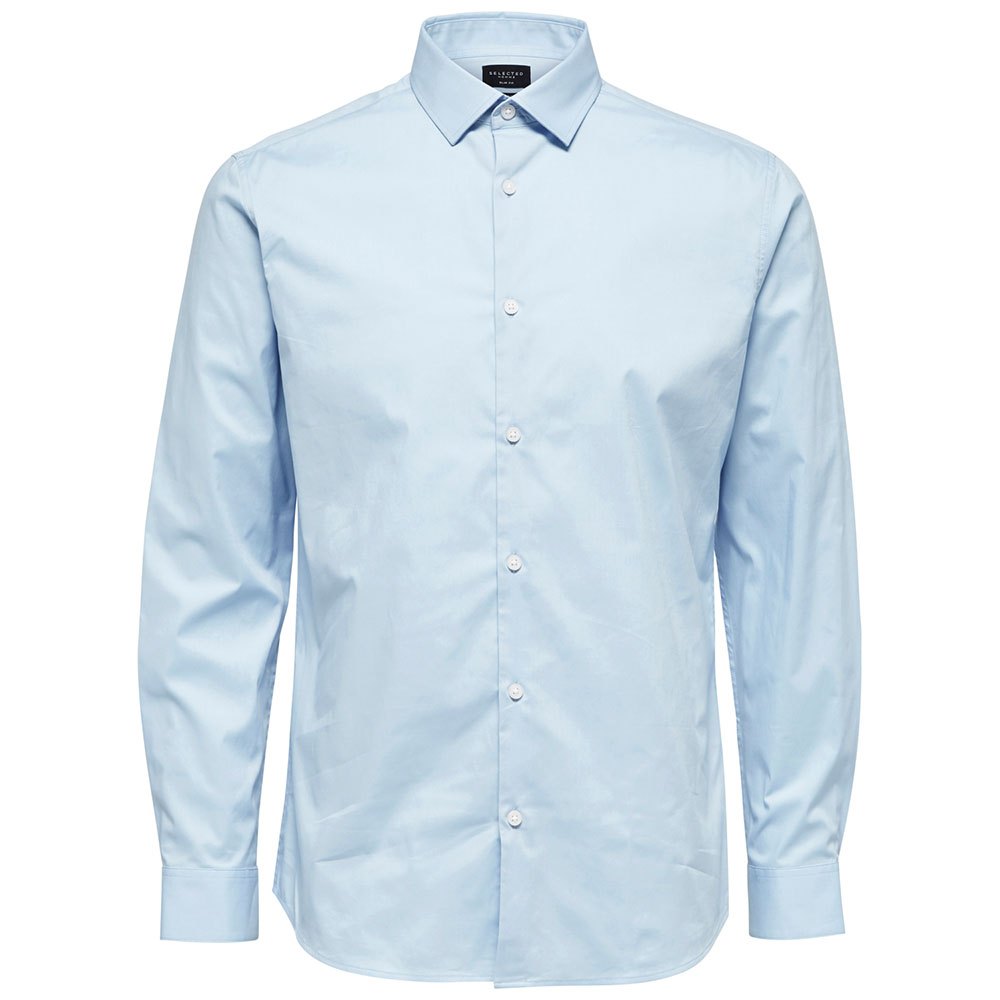 Selected Brooklyn Slim Langarm Hemd M Light Blue günstig online kaufen