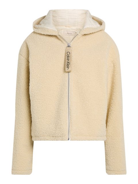 Calvin Klein Jeans Plüschjacke SHERPA JACKET mit Logoschriftzug günstig online kaufen