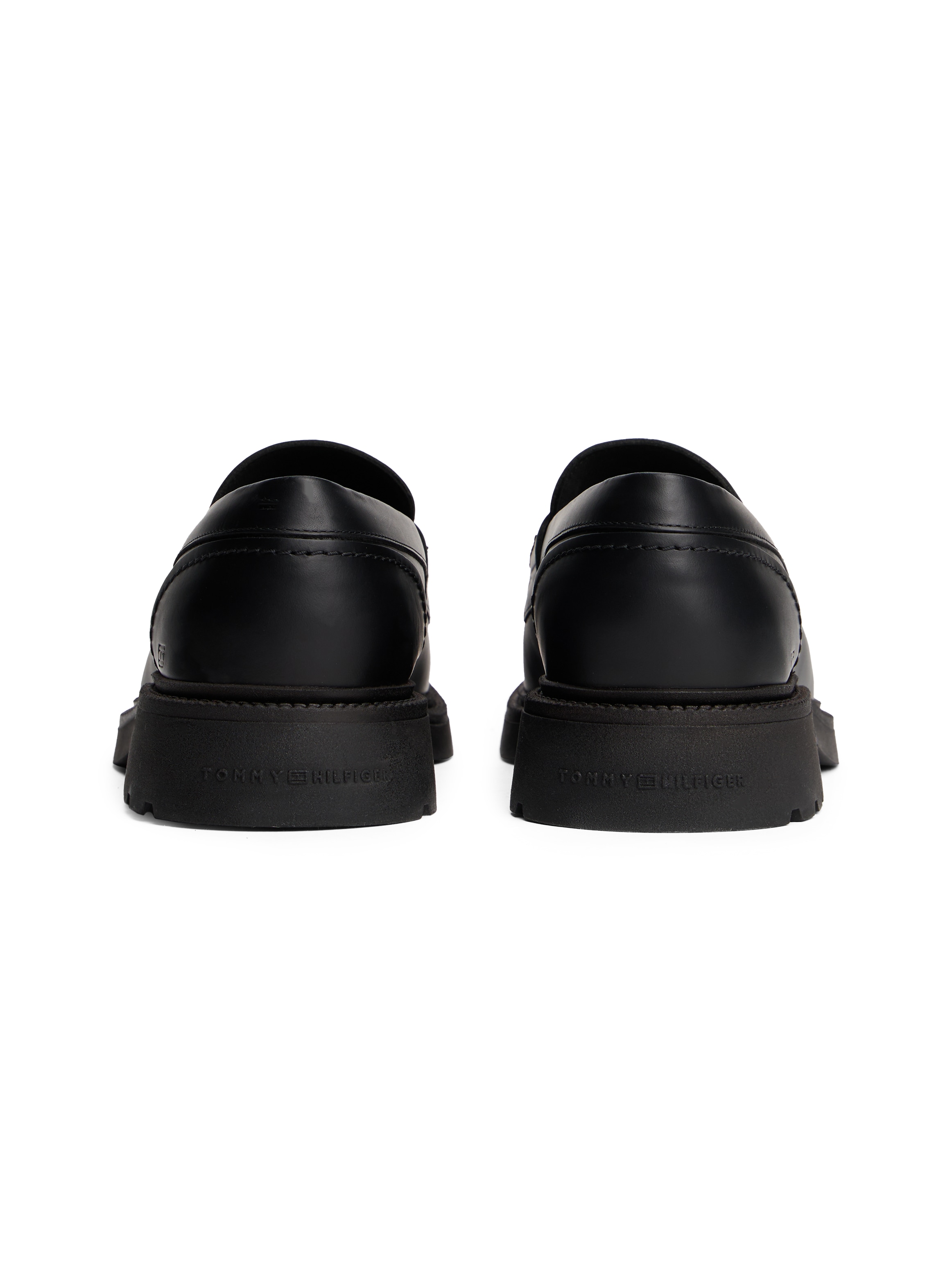 Tommy Hilfiger Slipper "HILFIGER COMFORT LWT LTH LOAFER", Abendschuh, Loafe günstig online kaufen