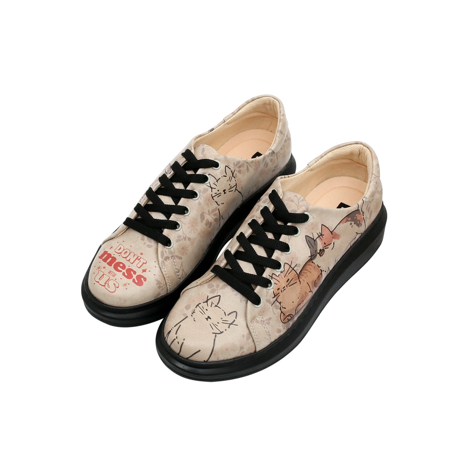 DOGO Plateausneaker "Damen Myra Trouble Makers Vegan Damen Sneaker / Female günstig online kaufen