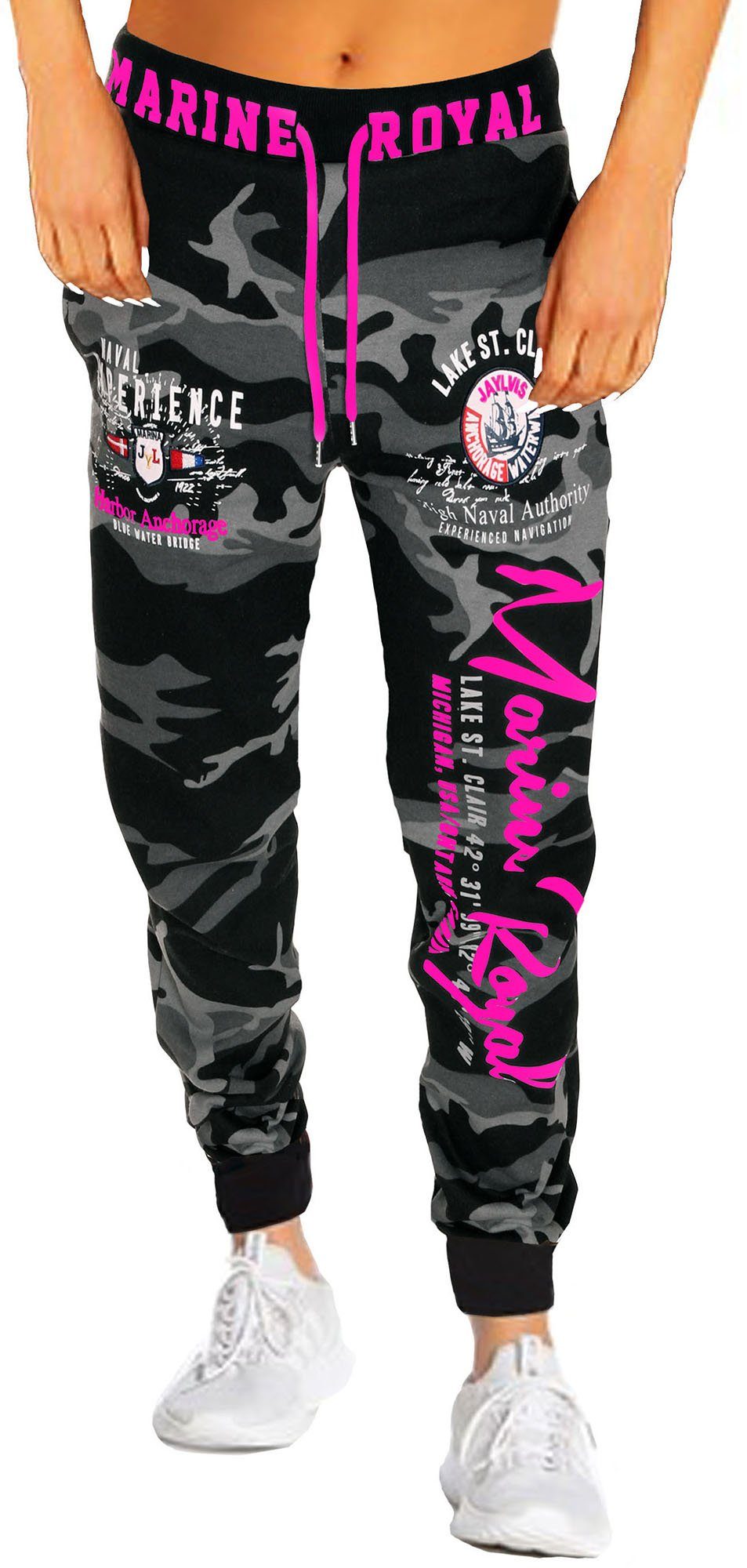 Jaylvis Jogginghose Damen Sporthose Fitnesshose Jogger günstig online kaufen