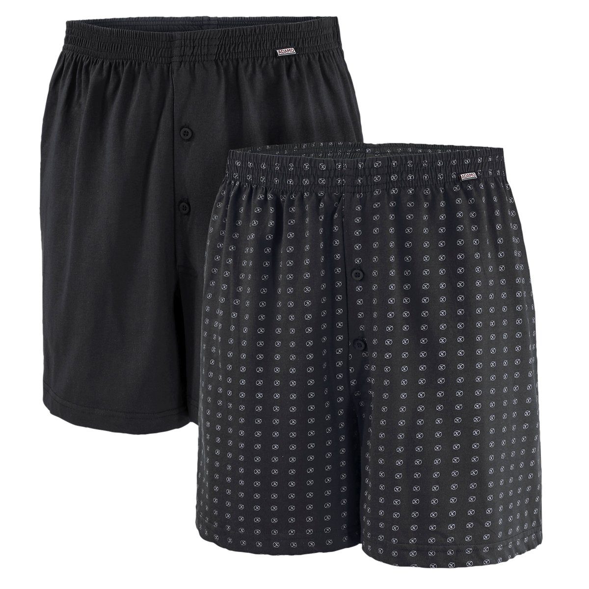 ADAMO Boxershorts Boxershorts Übergröße 2er Pack günstig online kaufen