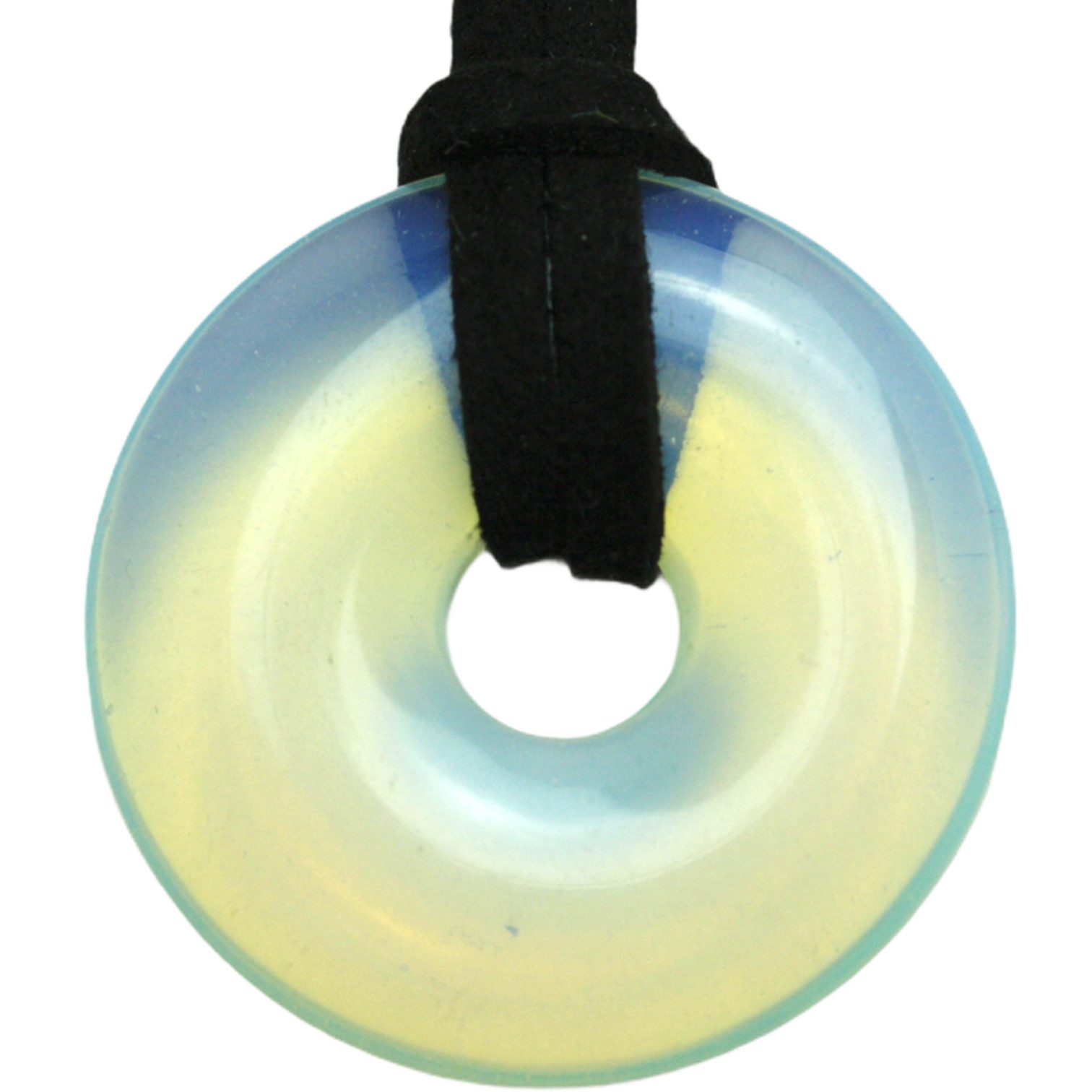 Steinfixx® Lange Kette echter Edelsteindonut 30 günstig online kaufen