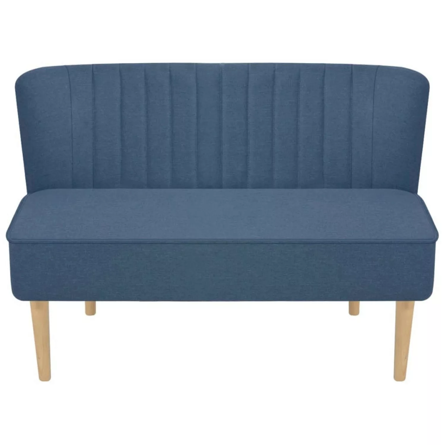 vidaXL Sofa Sofa Stoff 117 x 55,5 x 77 cm Blau günstig online kaufen