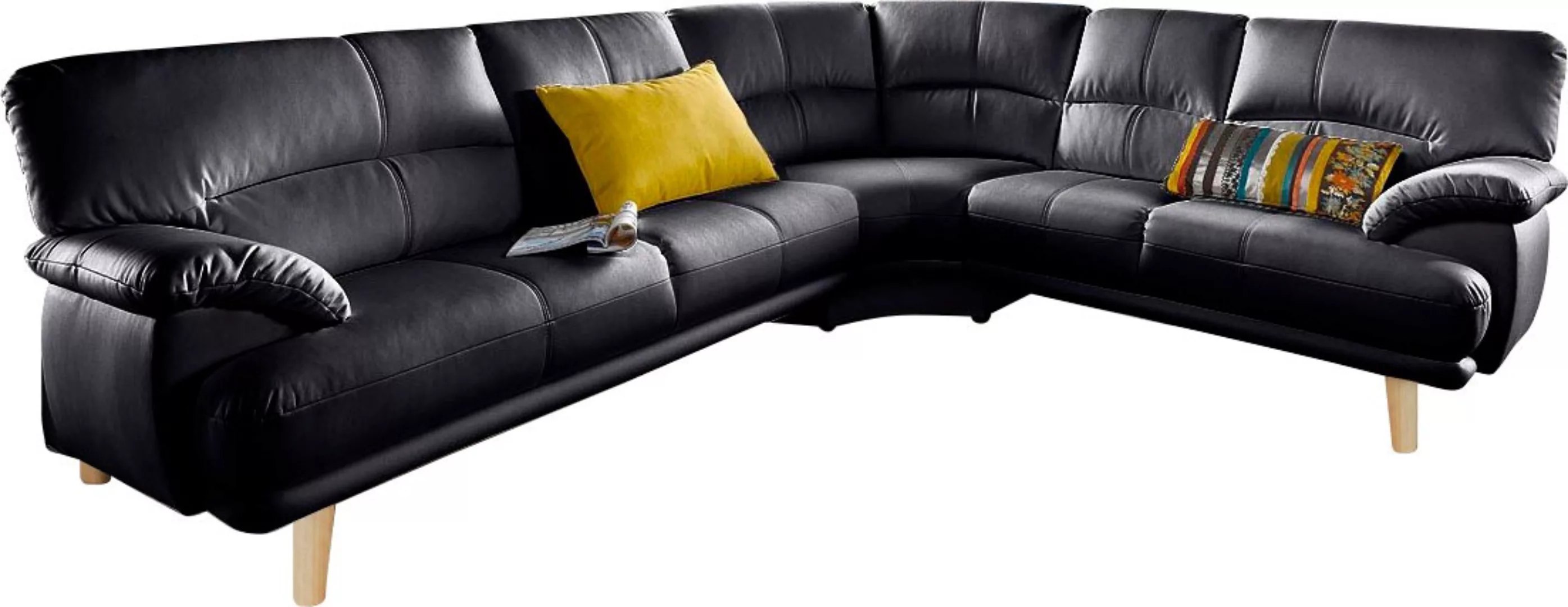 TRENDMANUFAKTUR Polsterecke »Cecilia, italienisches Designsprache, modern u günstig online kaufen