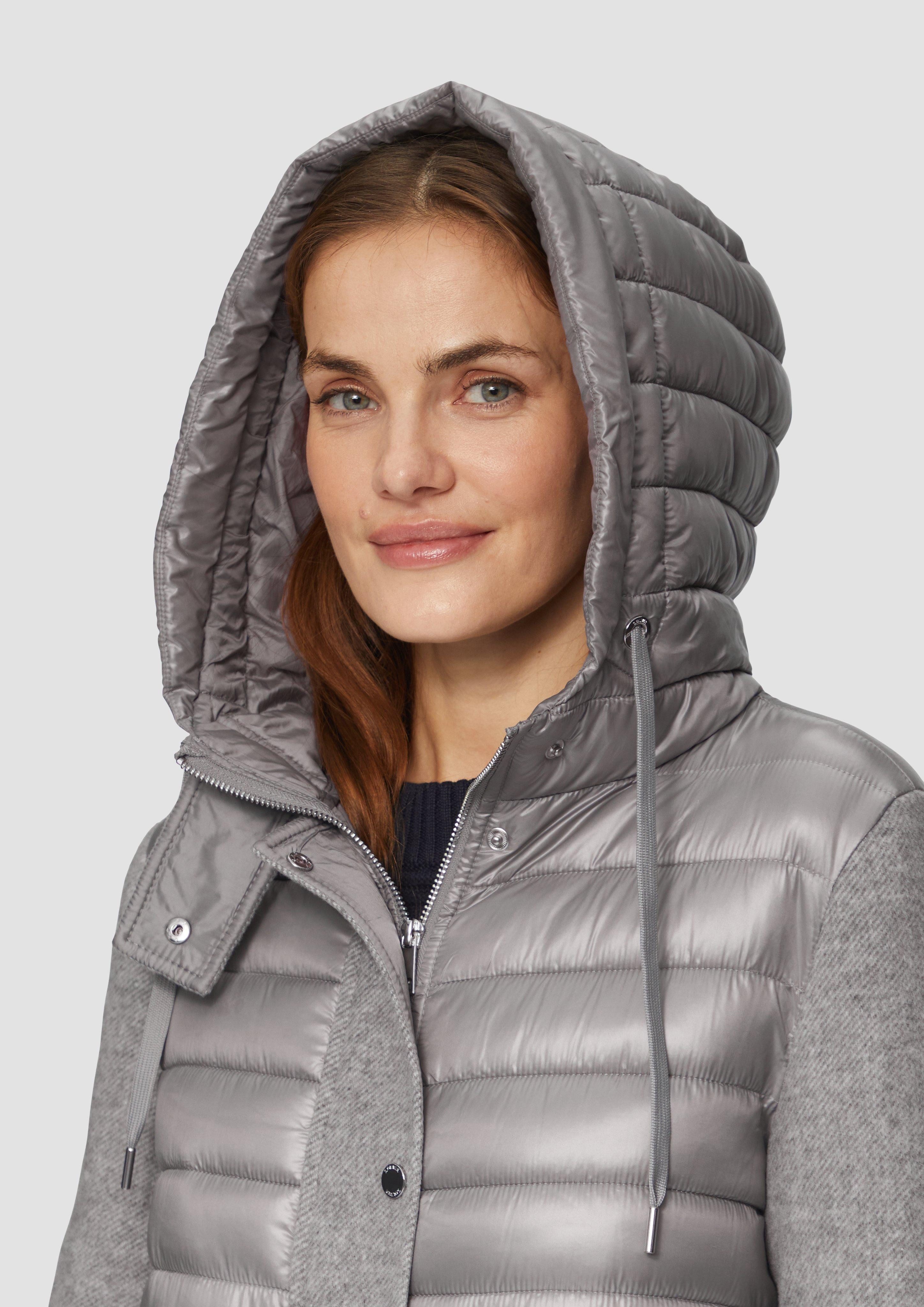 s.Oliver Funktionsmantel Parka im Fabricmix günstig online kaufen