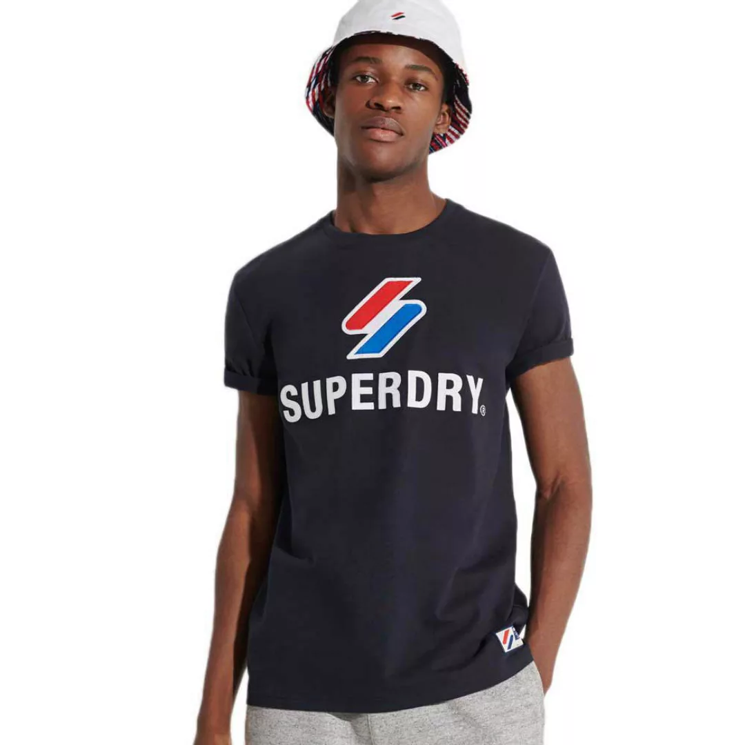 Superdry Sportstyle Classic Kurzarm T-shirt XL Deep Navy günstig online kaufen