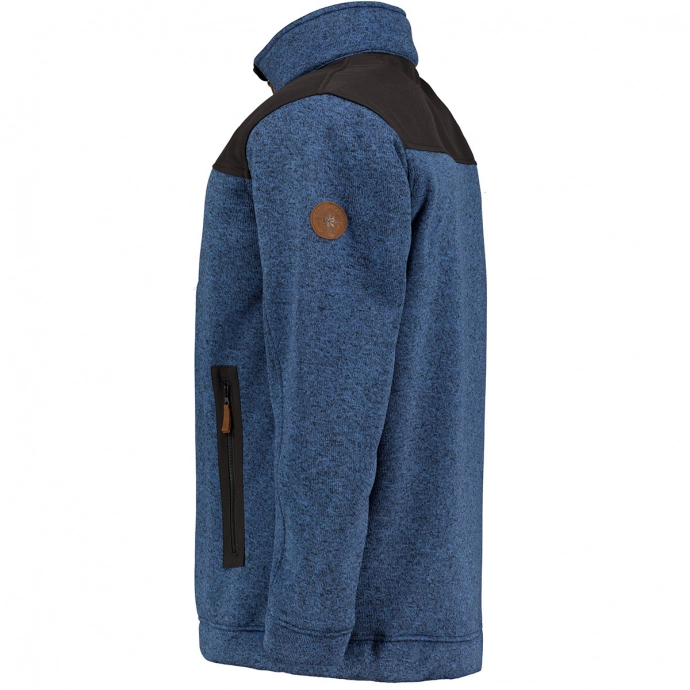 Blue Wave Fleecejacke Herren Jacke Fabrizio - Strickjacke Fleece mit Softsh günstig online kaufen