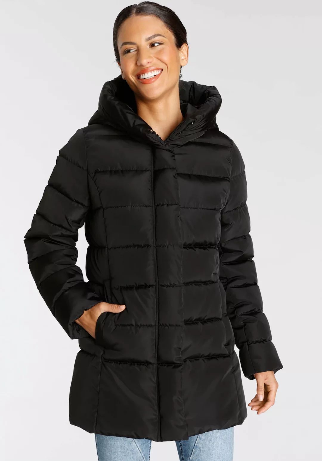 ONLY Steppjacke ONLTINA PUFFER SHORT COAT OTW leicht glänzende Oberfläche günstig online kaufen