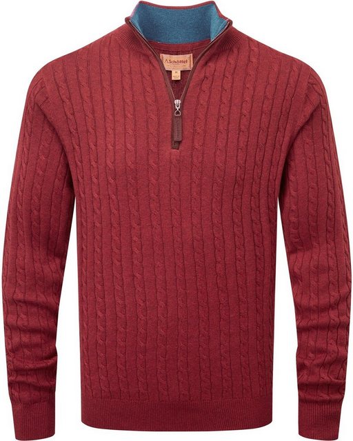 Schöffel Country Strickpullover Zopfstricktroyer Cotton Cashmere Cable günstig online kaufen